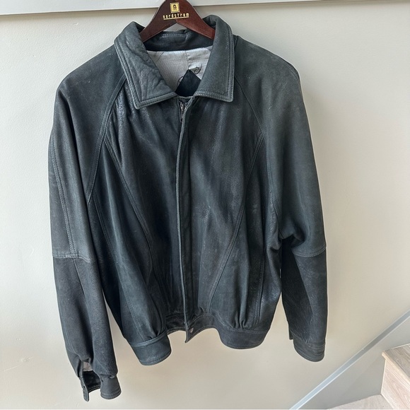 Remy Leather Other - REMY VINTAGE GENUINE LEATHER ZIP UP JACKET SIZE 40